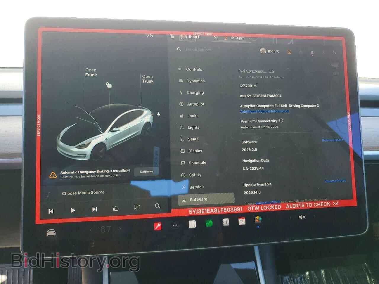 2020 TESLA MODEL 3 - VIN: 5YJ3E1EA8LF803991 - Photo 9