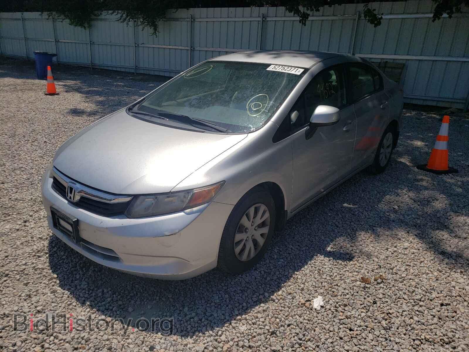2012 HONDA CIVIC - VIN: JHMFB2F57CS000331 - Фото 2