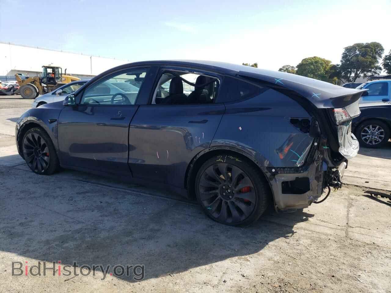 2022 TESLA MODEL Y - VIN: 7SAYGDEF6NF361733 - Фото 2