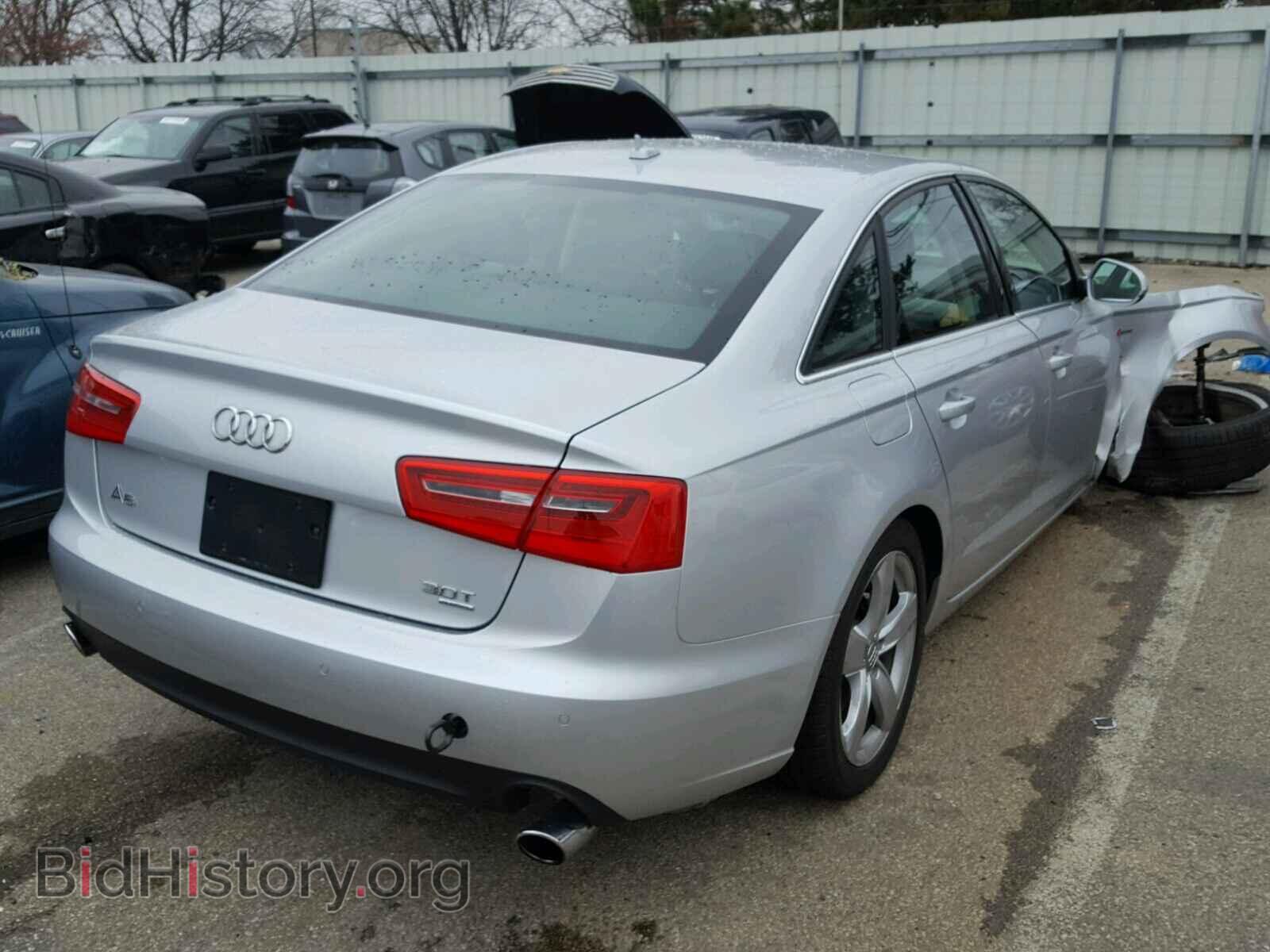 2012 AUDI A6 - VIN: WAUGGAFC4CN094700 - Фото 4