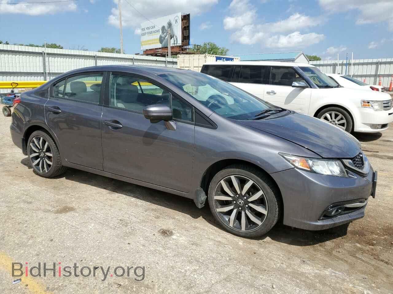 2015 HONDA CIVIC - VIN: 19XFB2F95FE028723 - Фото 4
