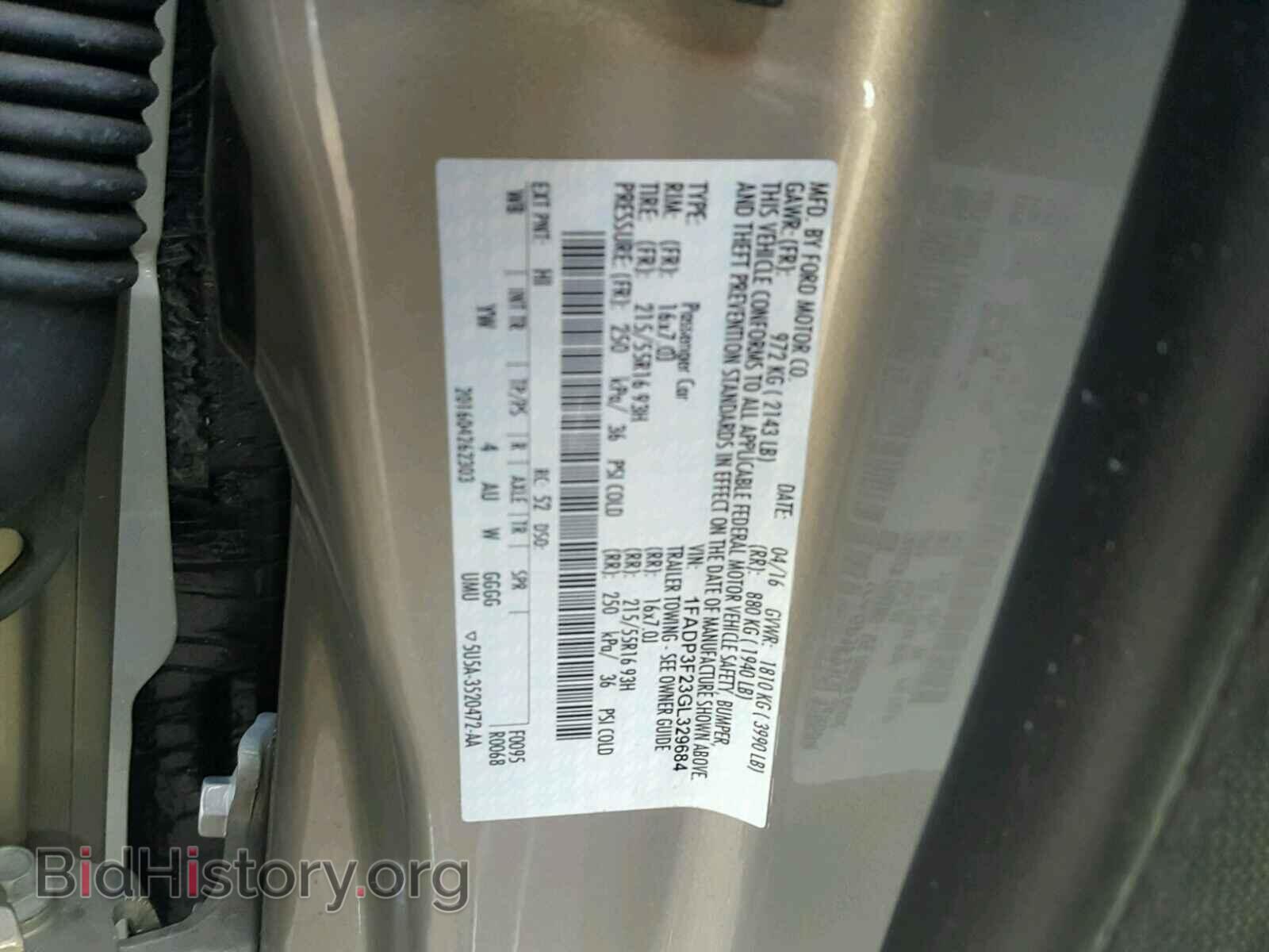 2016 FORD FOCUS SE - VIN: 1FADP3F23GL329684 - Фото 10
