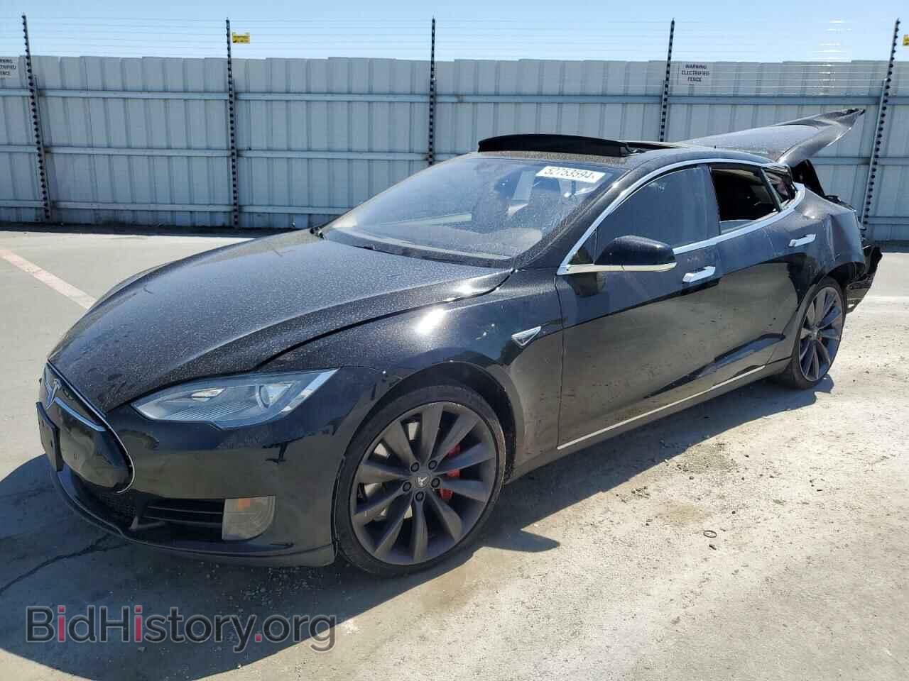 Photo 5YJSA1H45FF094020 - TESLA MODEL S 2015