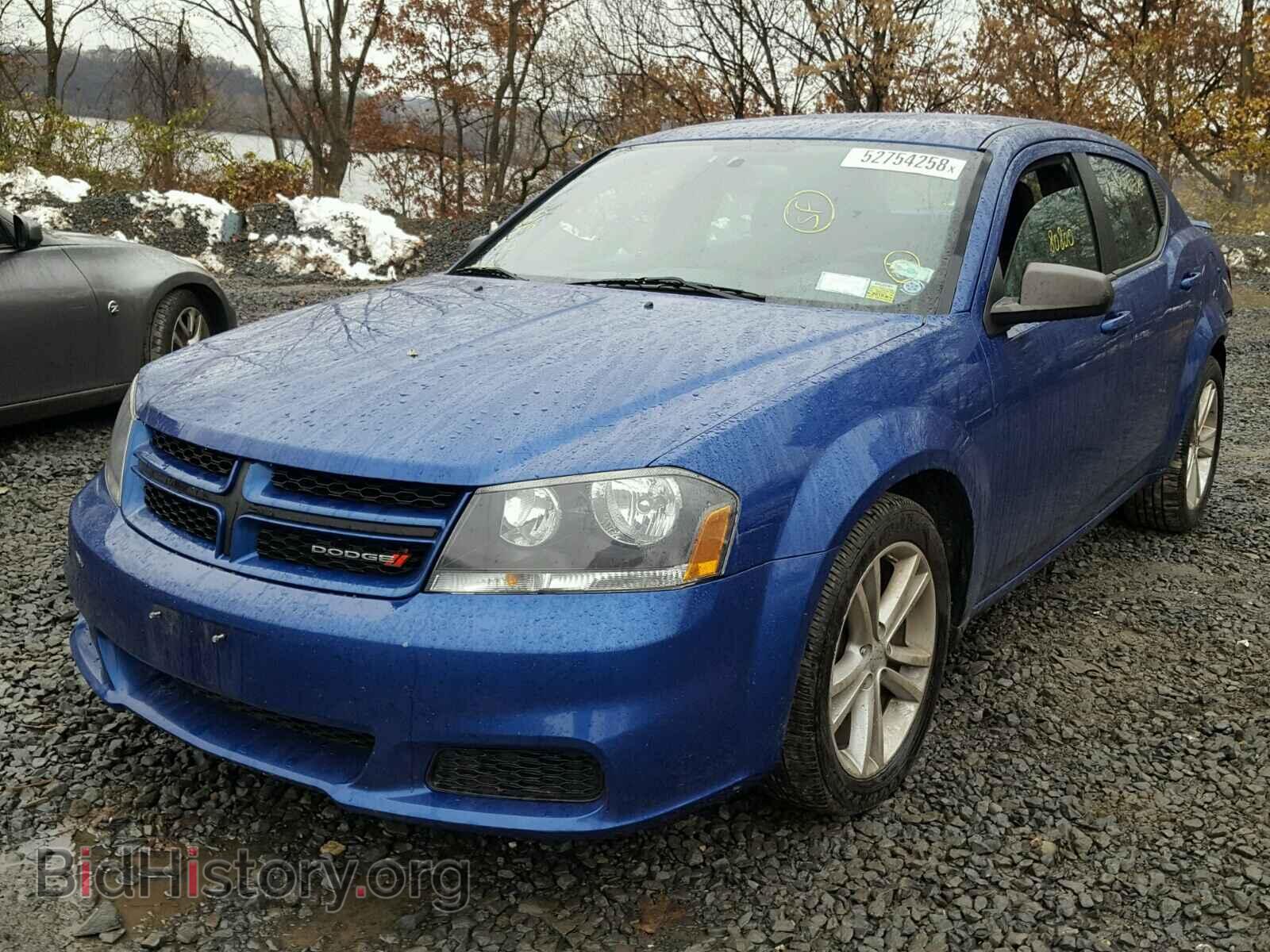 2014 DODGE AVENGER - VIN: 1C3CDZAB2EN222883 - Фото 2