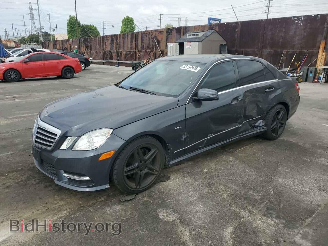 Photo WDDHF5KB0CA601443 - MERCEDES-BENZ E-CLASS 2012