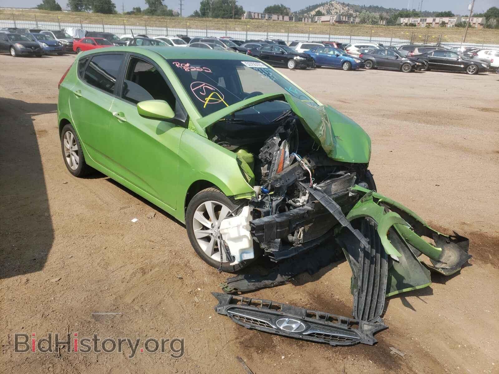 Photo KMHCU5AE3CU038999 - HYUNDAI ACCENT 2012