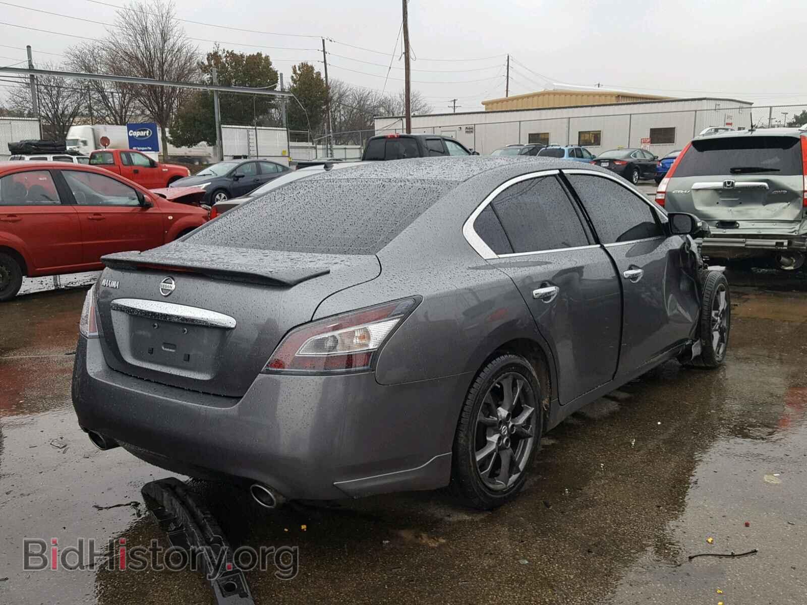 2014 NISSAN MAXIMA S - VIN: 1N4AA5AP1EC474335 - Фото 4
