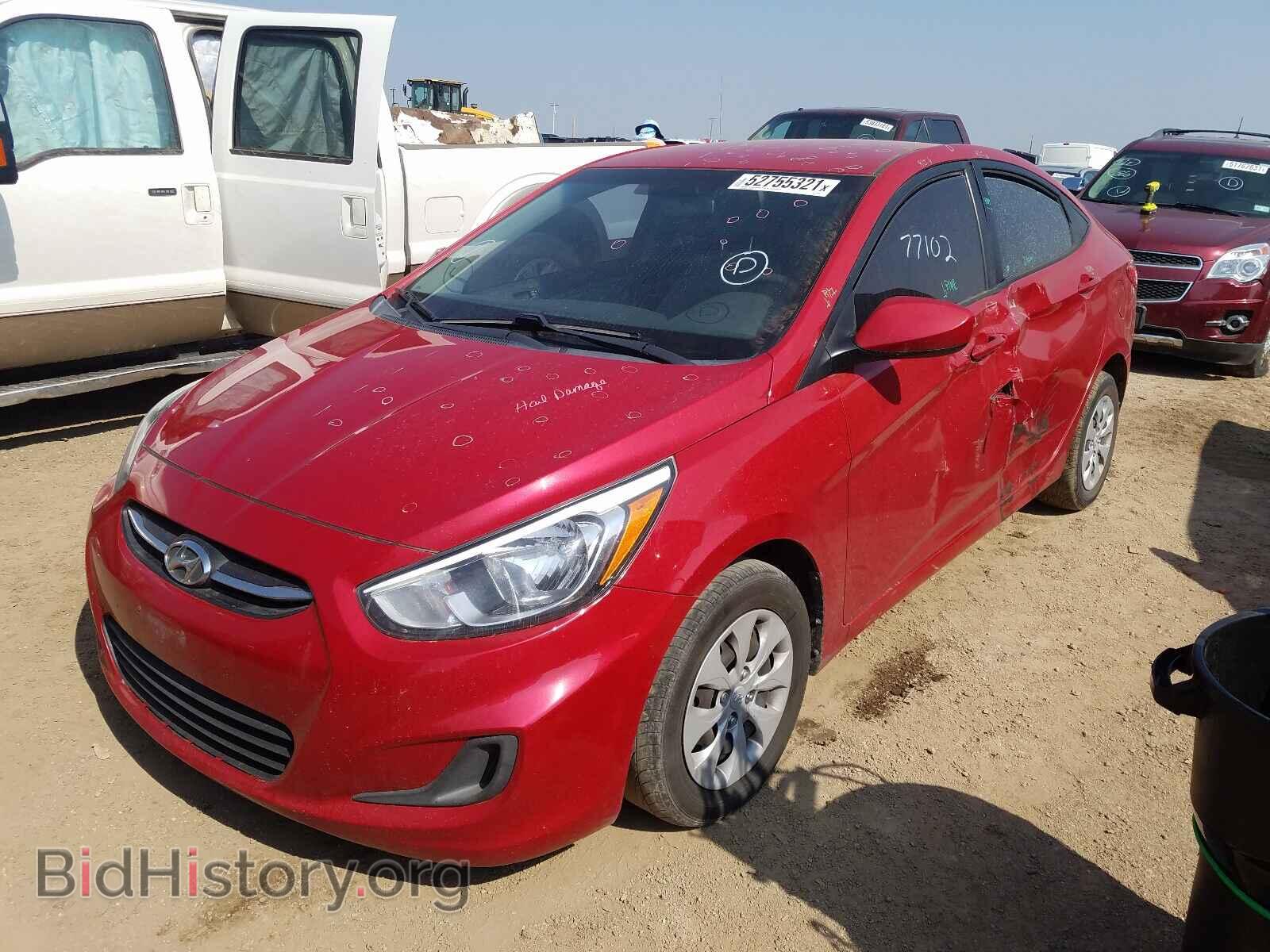 2016 HYUNDAI ACCENT - VIN: KMHCT4AE1GU974896 - Фото 2