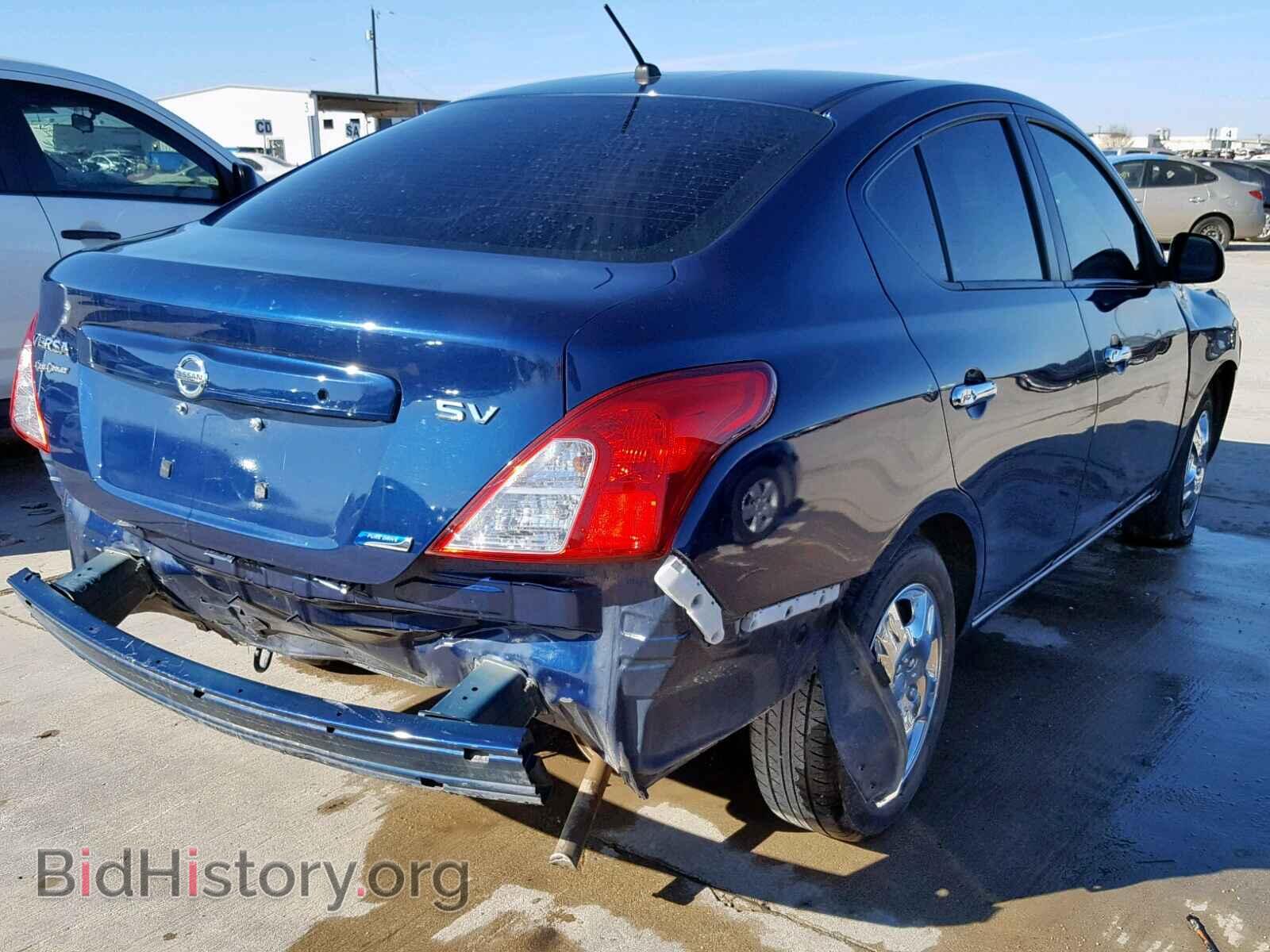 2012 NISSAN VERSA - VIN: 3N1CN7AP3CL817637 - Фото 4