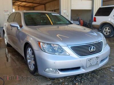2008 Lexus LS460 LS 460l, серебристый — VIN JTHGL46F085024319, Copart