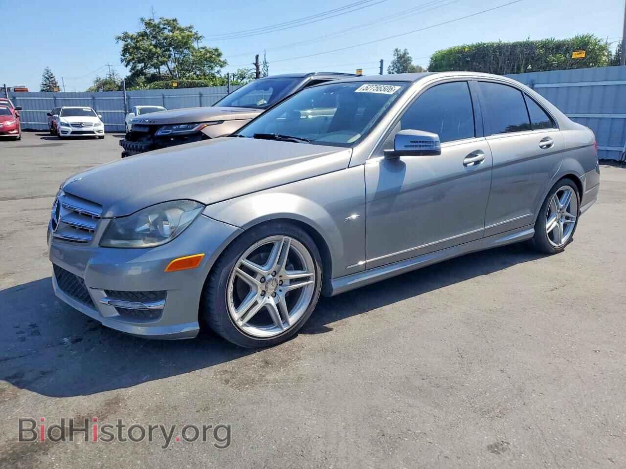 Фотография WDDGF4HB3CR214559 - MERCEDES-BENZ C-CLASS 2012