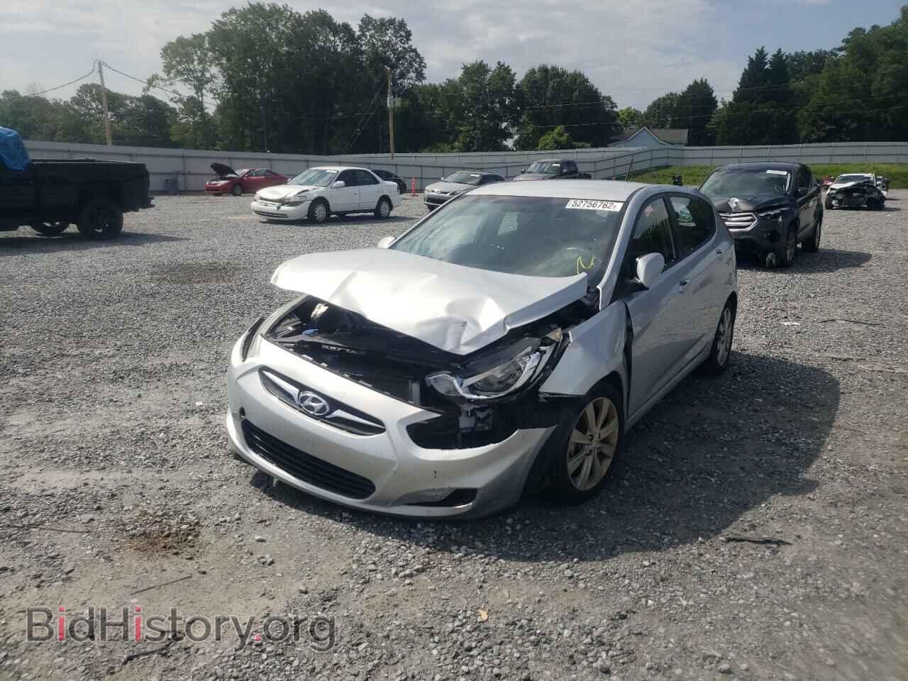2013 HYUNDAI ACCENT - VIN: KMHCU5AE9DU055470 - Фото 2