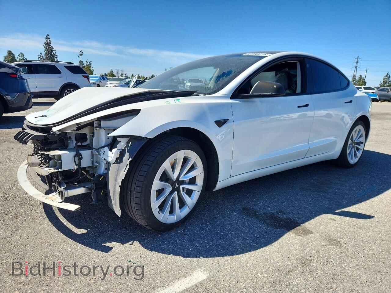 Photo 5YJ3E1EA1MF020707 - TESLA MODEL 3 2021