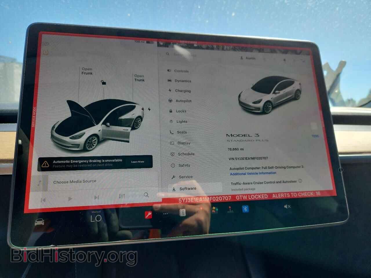 2021 TESLA MODEL 3 - VIN: 5YJ3E1EA1MF020707 - Photo 9