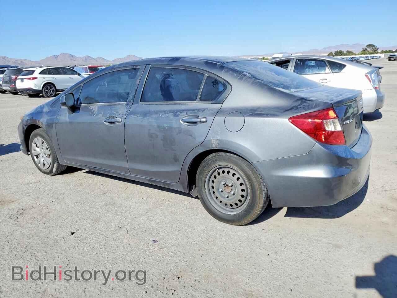 2012 HONDA CIVIC - VIN: 2HGFB2F58CH557968 - Фото 2