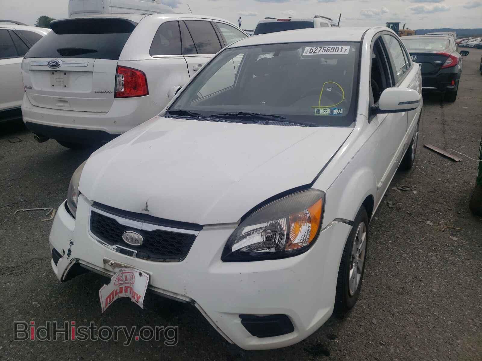 2011 KIA RIO - VIN: KNADH4A34B6926571 - Фото 2