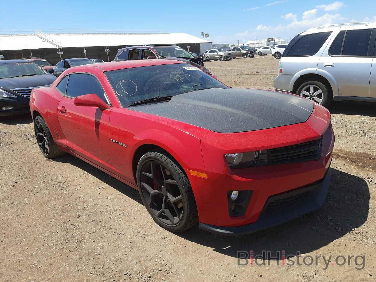 Photo 2G1FS1EW9D9233158 - CHEVROLET CAMARO 2013