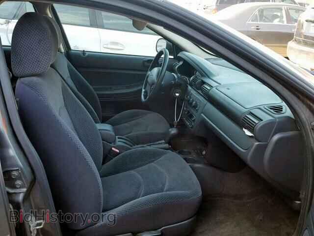 2004 CHRYSLER SEBRING - VIN: 1C3EL46R34N183336 - Фото 5