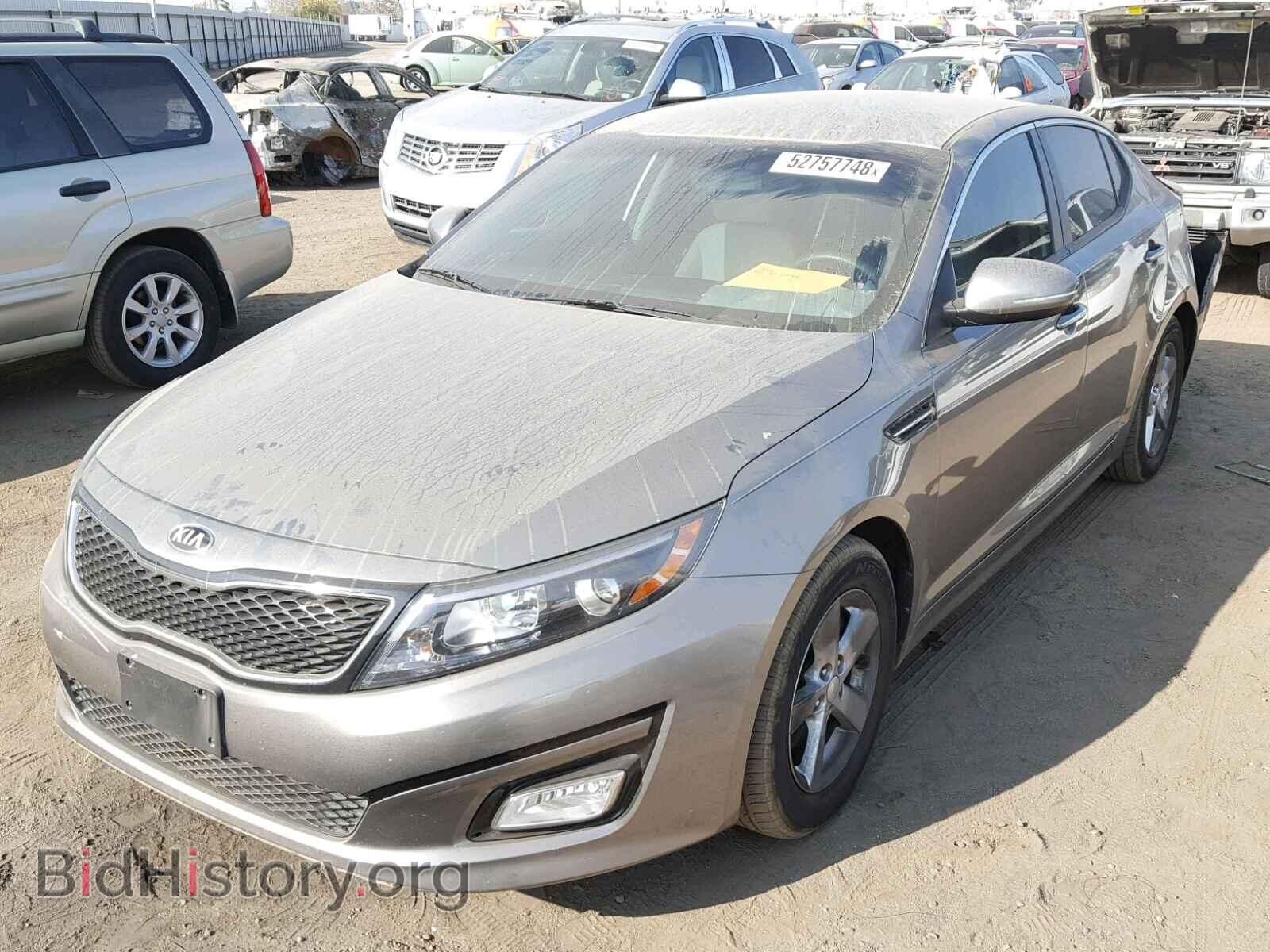 2015 KIA OPTIMA - VIN: 5XXGM4A75FG415005 - Фото 2