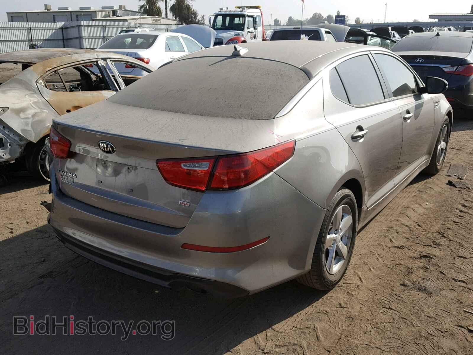 2015 KIA OPTIMA - VIN: 5XXGM4A75FG415005 - Фото 4