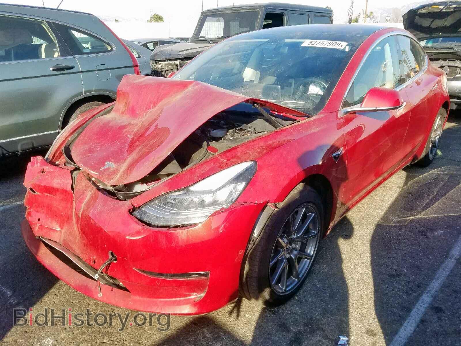 2018 TESLA MODEL 3 - VIN: 5YJ3E1EA1JF007175 - Фото 2