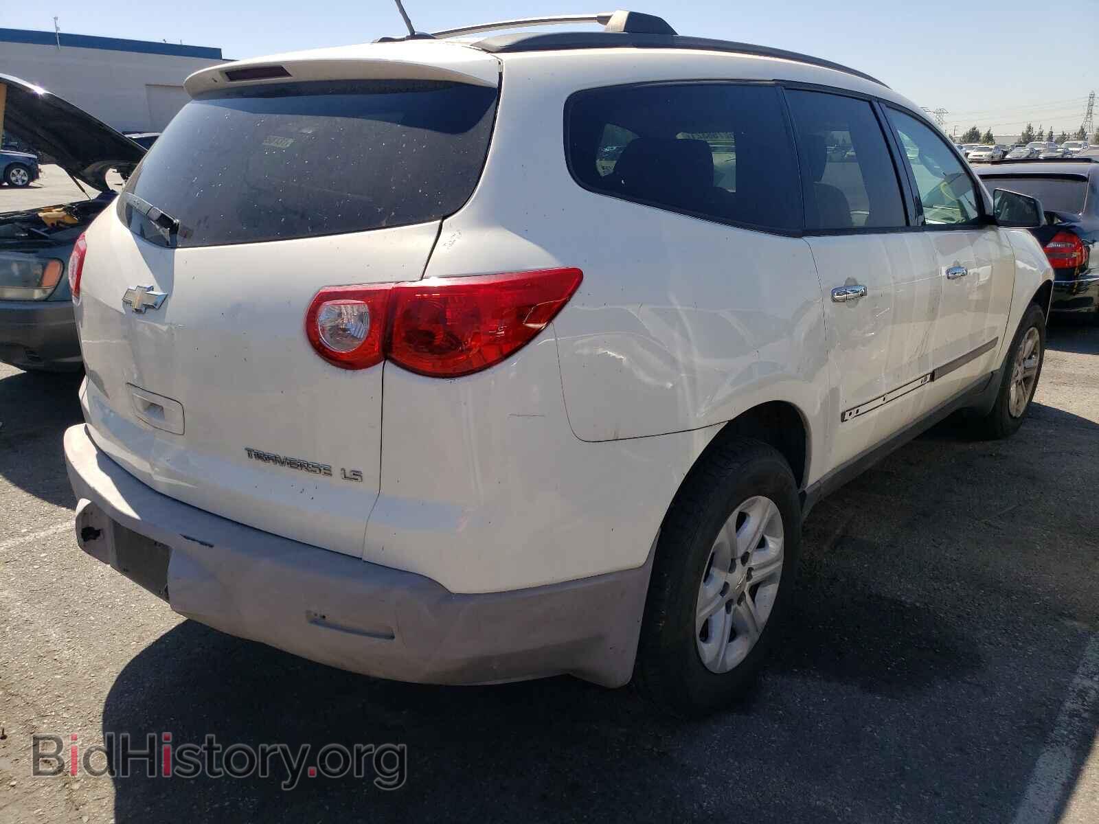 2012 CHEVROLET TRAVERSE - VIN: 1GNKRFED4CJ257780 - Фото 4