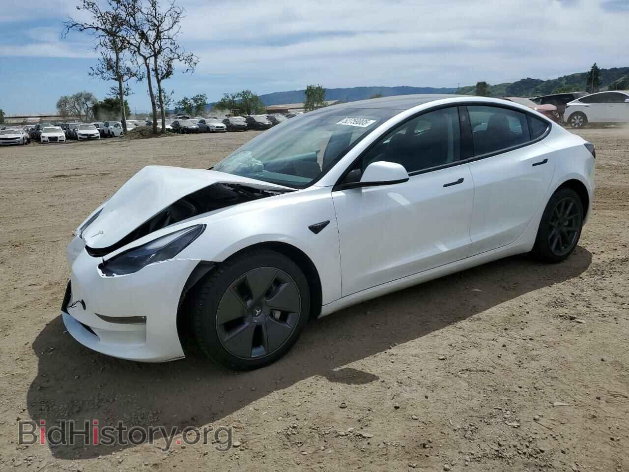 Фотография 5YJ3E1EB6NF185002 - TESLA MODEL 3 2022