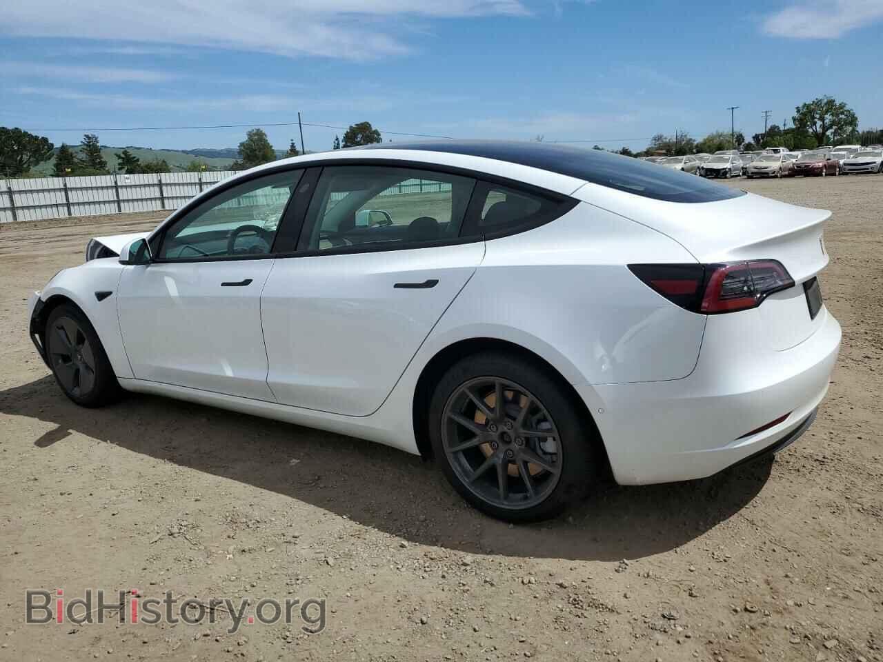 2022 TESLA MODEL 3 - VIN: 5YJ3E1EB6NF185002 - Фото 2