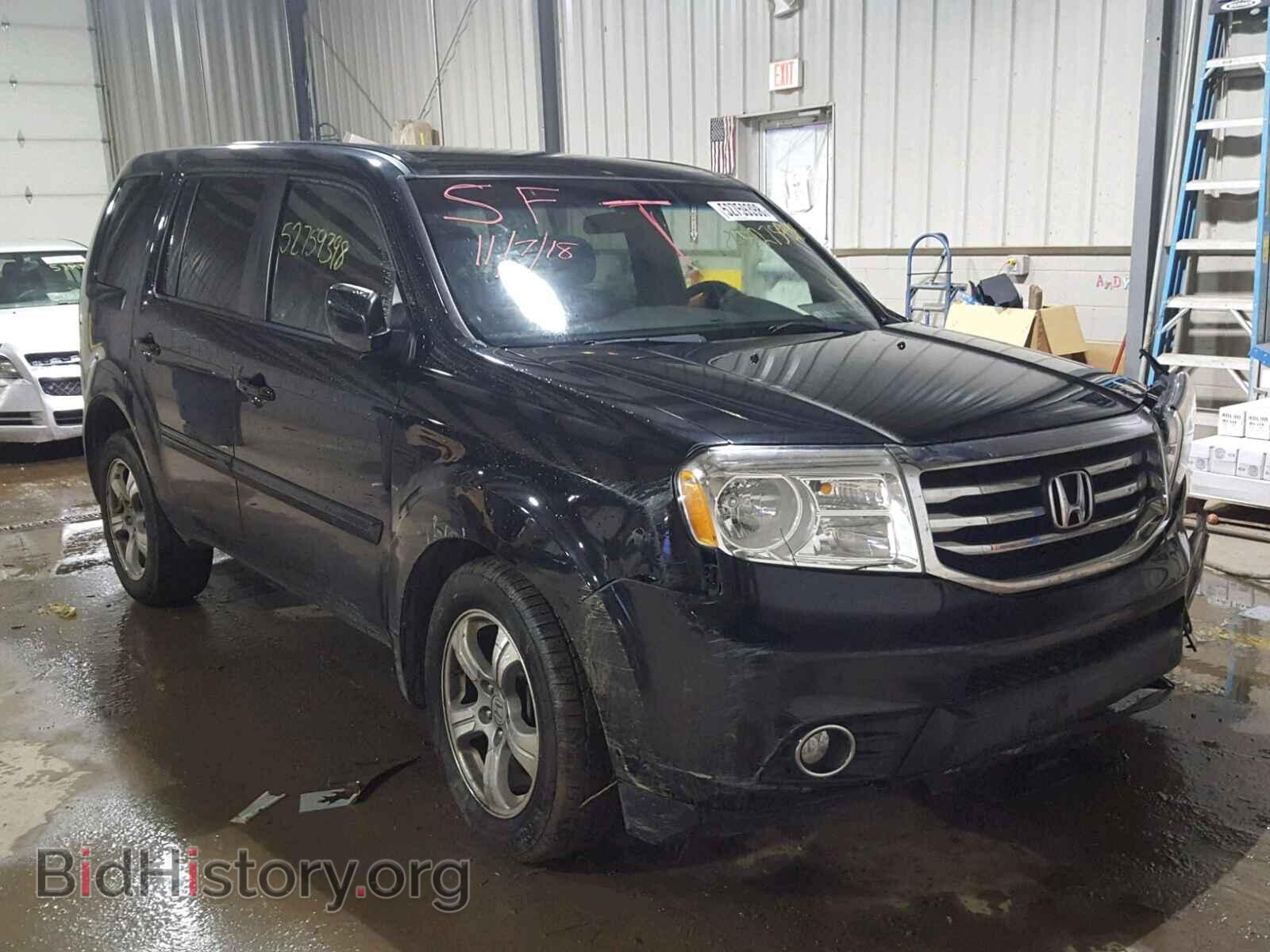 Photo 5FNYF4H48CB072392 - HONDA PILOT EX 2012