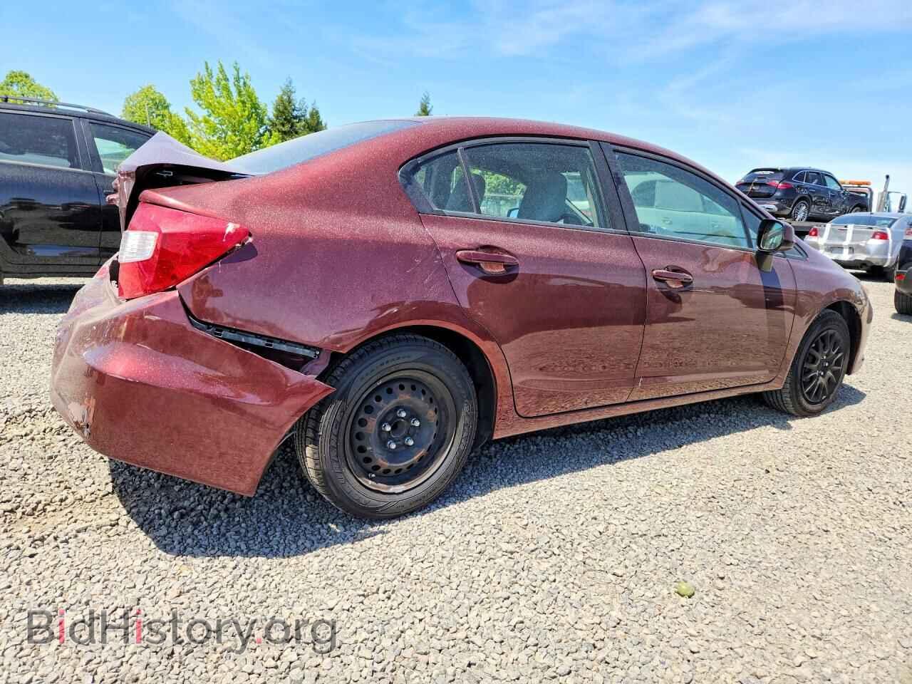2012 HONDA CIVIC - VIN: 19XFB2F51CE322824 - Фото 3