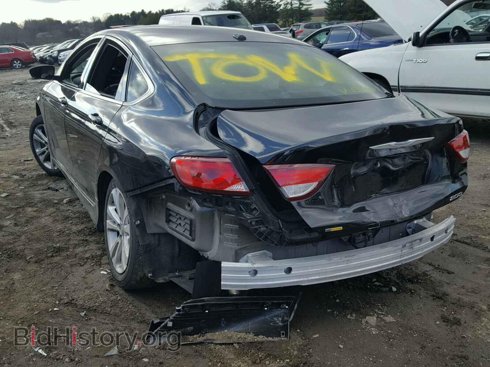 2015 CHRYSLER 200 - VIN: 1C3CCCAB9FN726218 - Фото 3