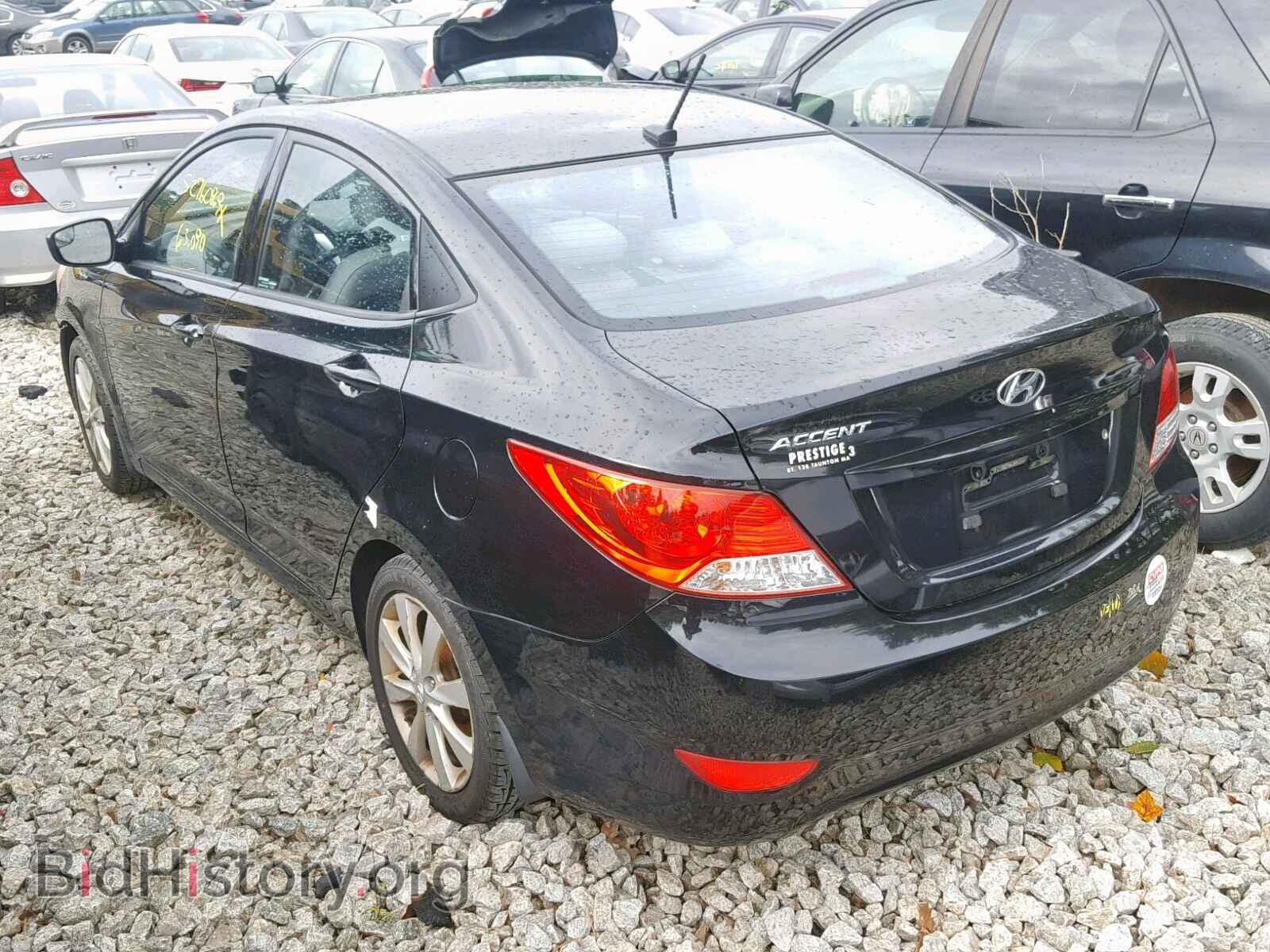 2014 HYUNDAI ACCENT - VIN: KMHCU4AE0EU592708 - Фото 3