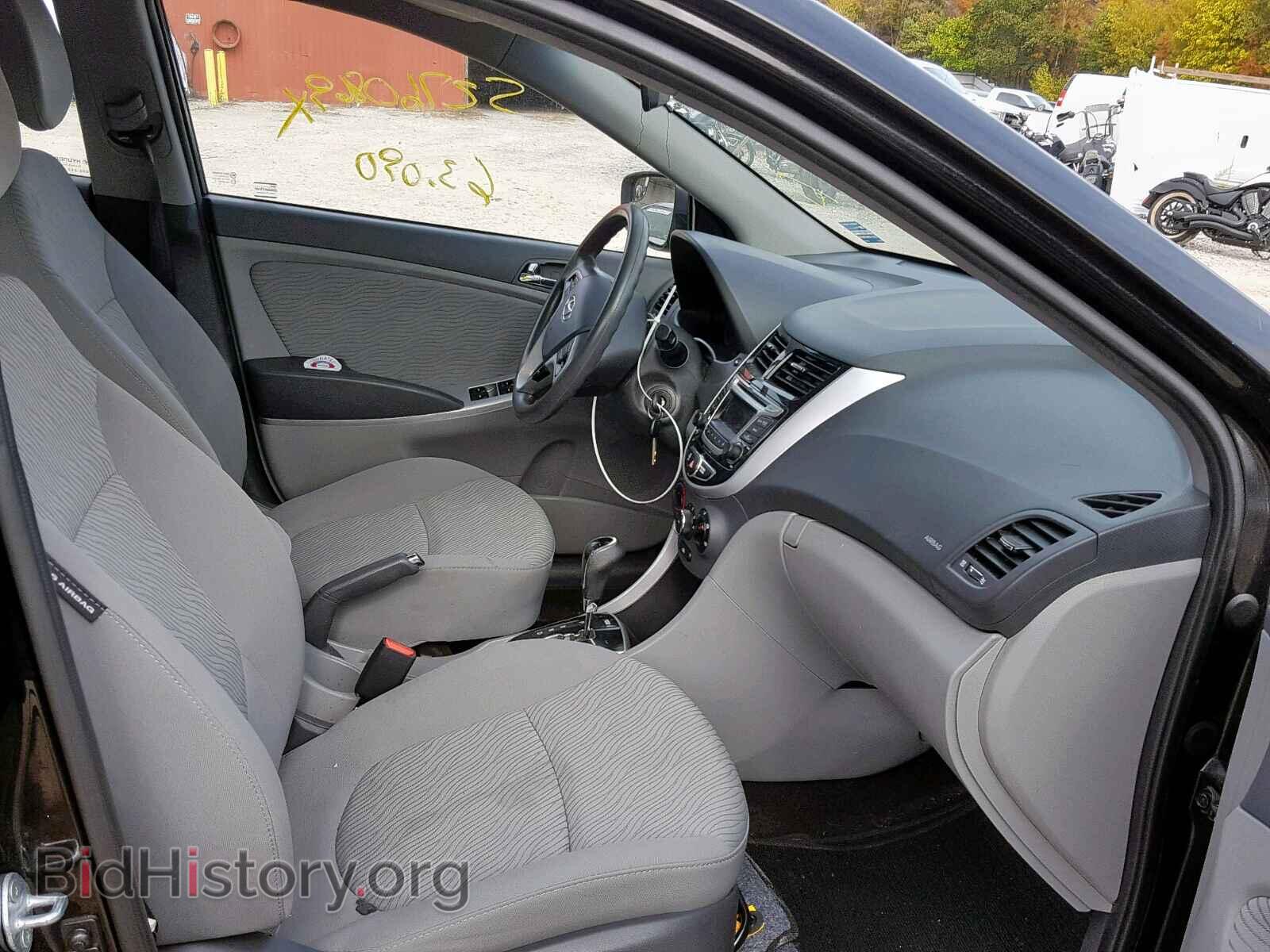 2014 HYUNDAI ACCENT - VIN: KMHCU4AE0EU592708 - Фото 5