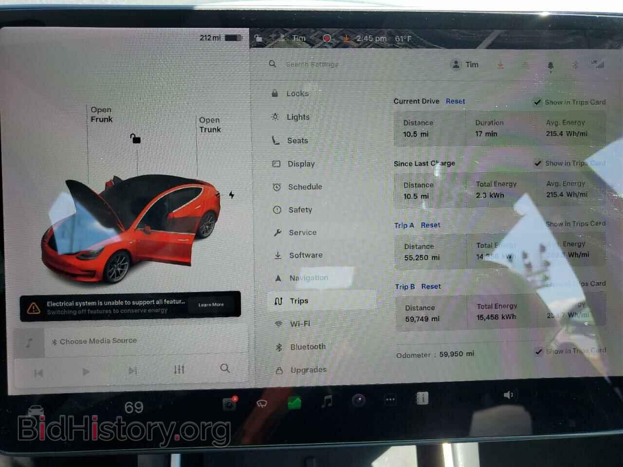 2018 TESLA MODEL 3 - VIN: 5YJ3E1EA7JF033876 - Photo 9