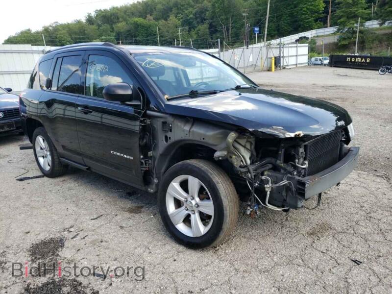 2012 Jeep COMPASS COMPASS LA (VIN 1C4NJDEB9CD603708) — photo 1 of 10, Copart, damage: front end