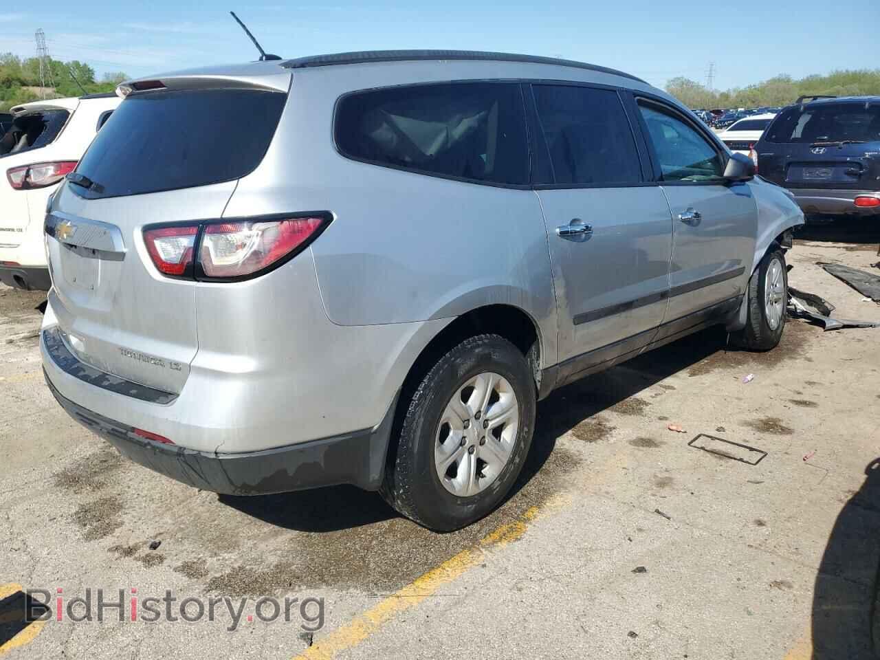 2015 CHEVROLET TRAVERSE - VIN: 1GNKRFKD3FJ367566 - Фото 3