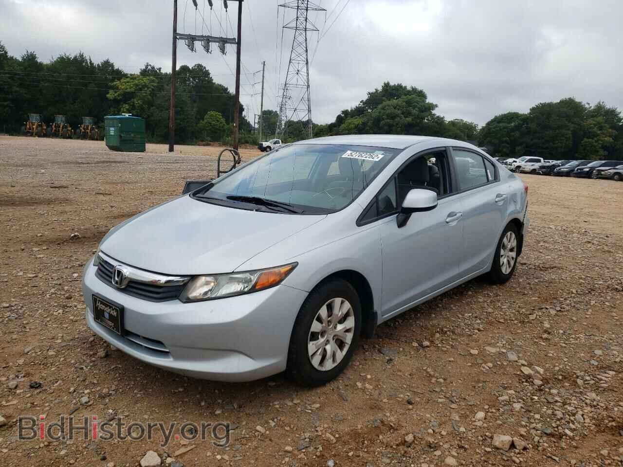 2012 HONDA CIVIC - VIN: 2HGFB2F54CH591244 - Фото 2