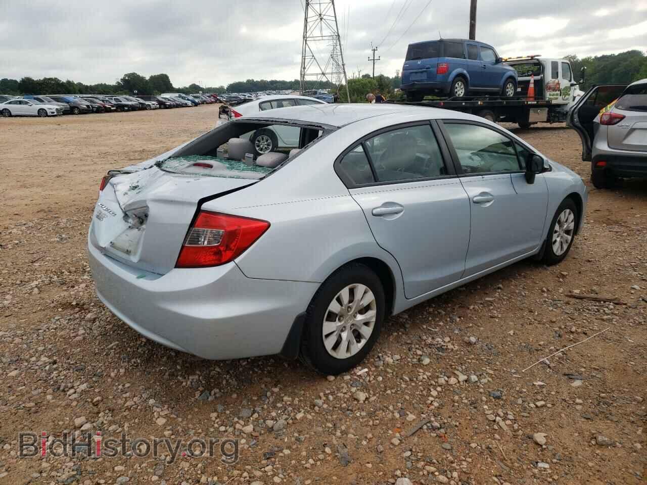 2012 HONDA CIVIC - VIN: 2HGFB2F54CH591244 - Фото 4