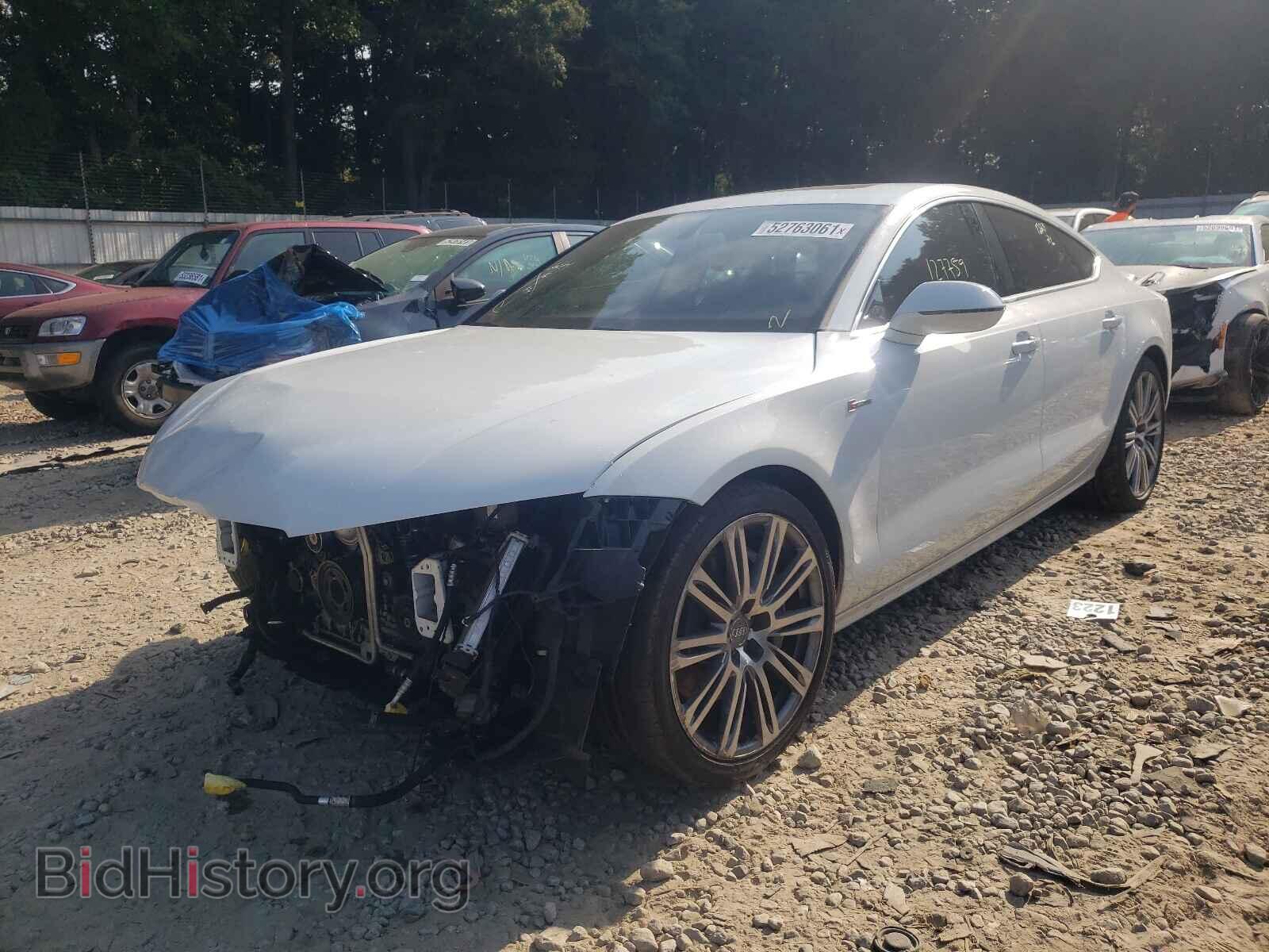 2014 AUDI A7 - VIN: WAUWGAFC1EN140661 - Фото 2