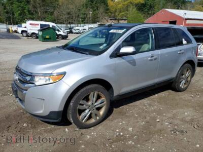 2013 Ford EDGE SEL, silver — VIN 2FMDK4JC5DBB00185, Copart