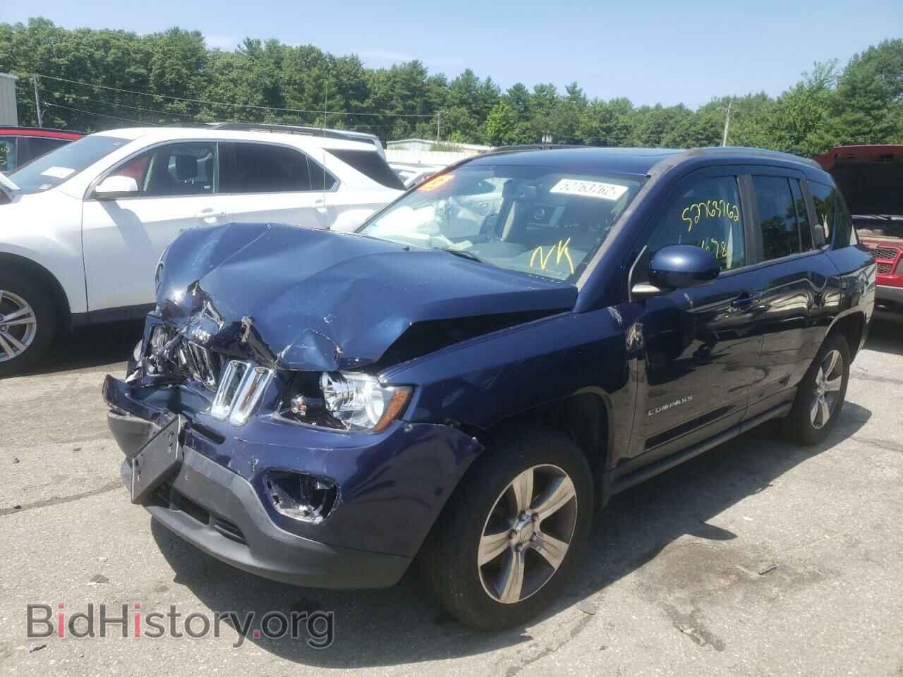 2016 JEEP COMPASS - VIN: 1C4NJDEB4GD671145 - Фото 2