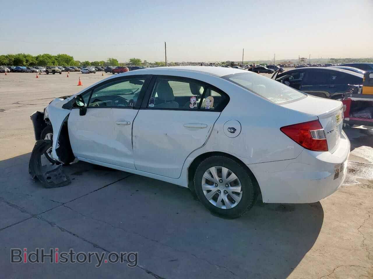 2012 HONDA CIVIC - VIN: 2HGFB2F51CH303678 - Фото 2