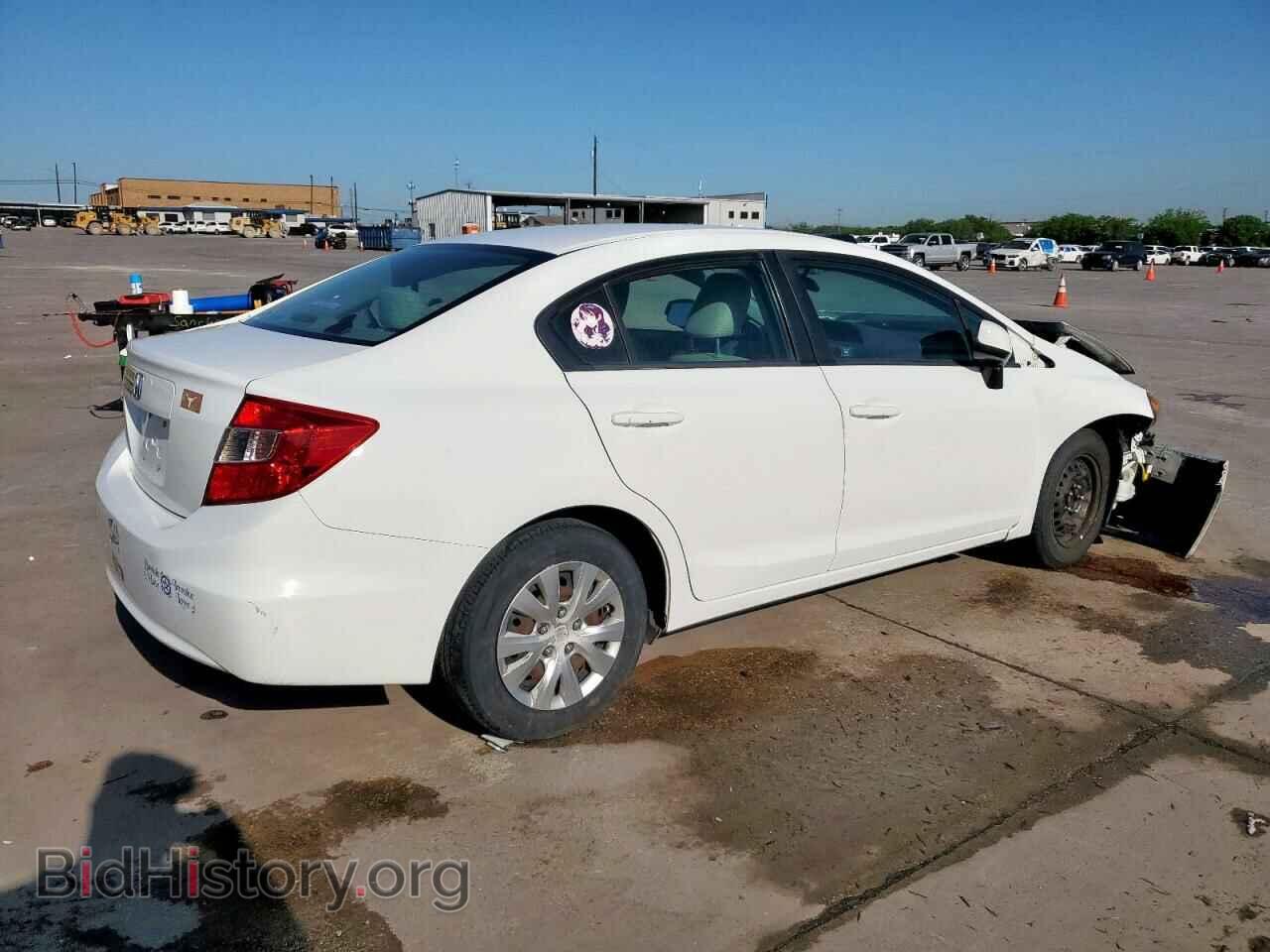 2012 HONDA CIVIC - VIN: 2HGFB2F51CH303678 - Фото 3