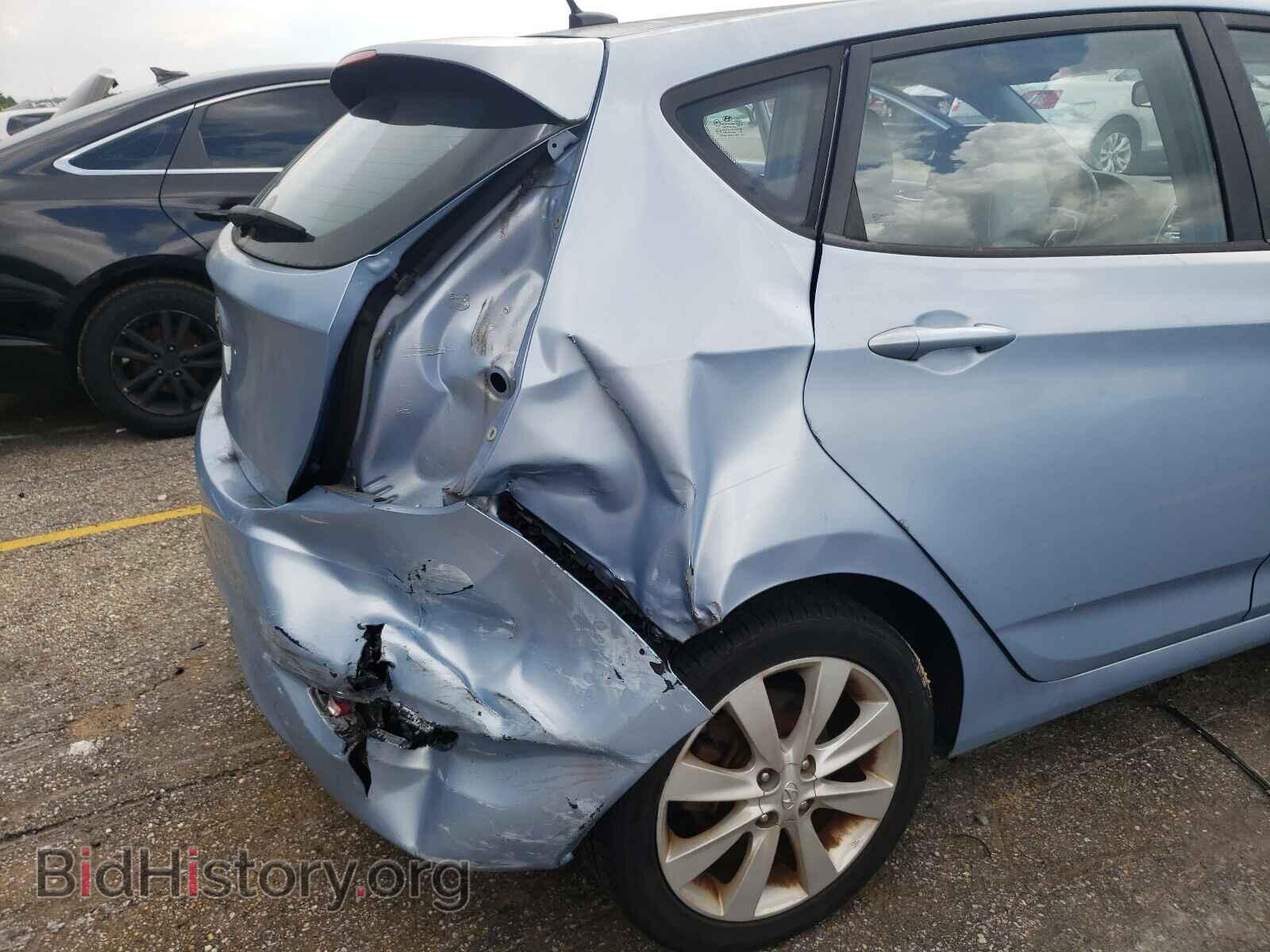 2012 HYUNDAI ACCENT - VIN: KMHCU5AEXCU018796 - Фото 9