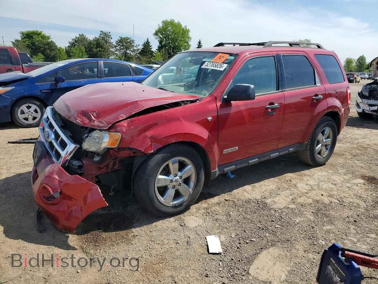 Photo 1FMCU03118KB50717 - FORD ESCAPE 2008