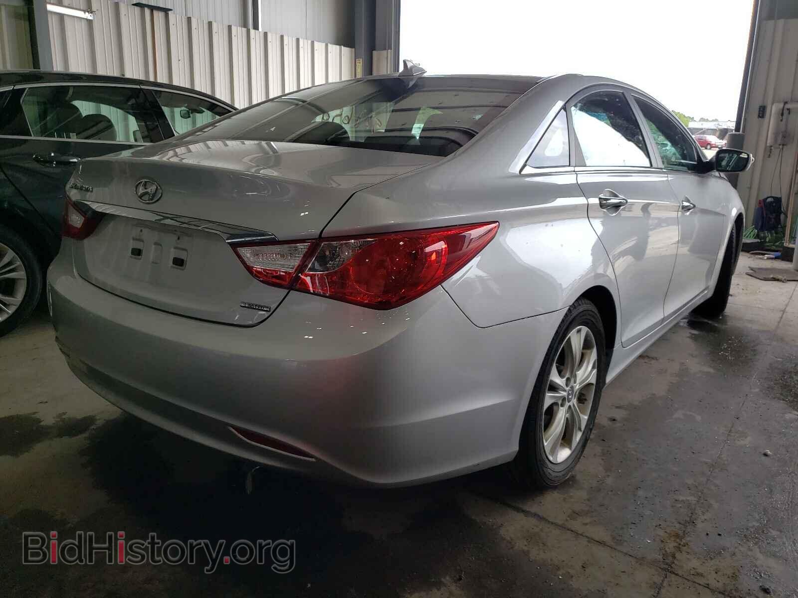 2013 HYUNDAI SONATA - VIN: 5NPEC4AC1DH518317 - Фото 4