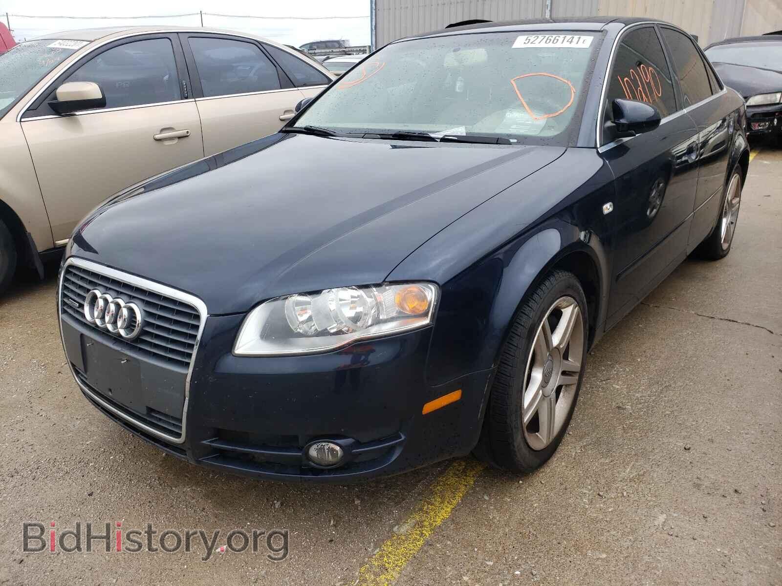 2007 AUDI A4 - VIN: WAUDF78E67A184063 - Фото 2