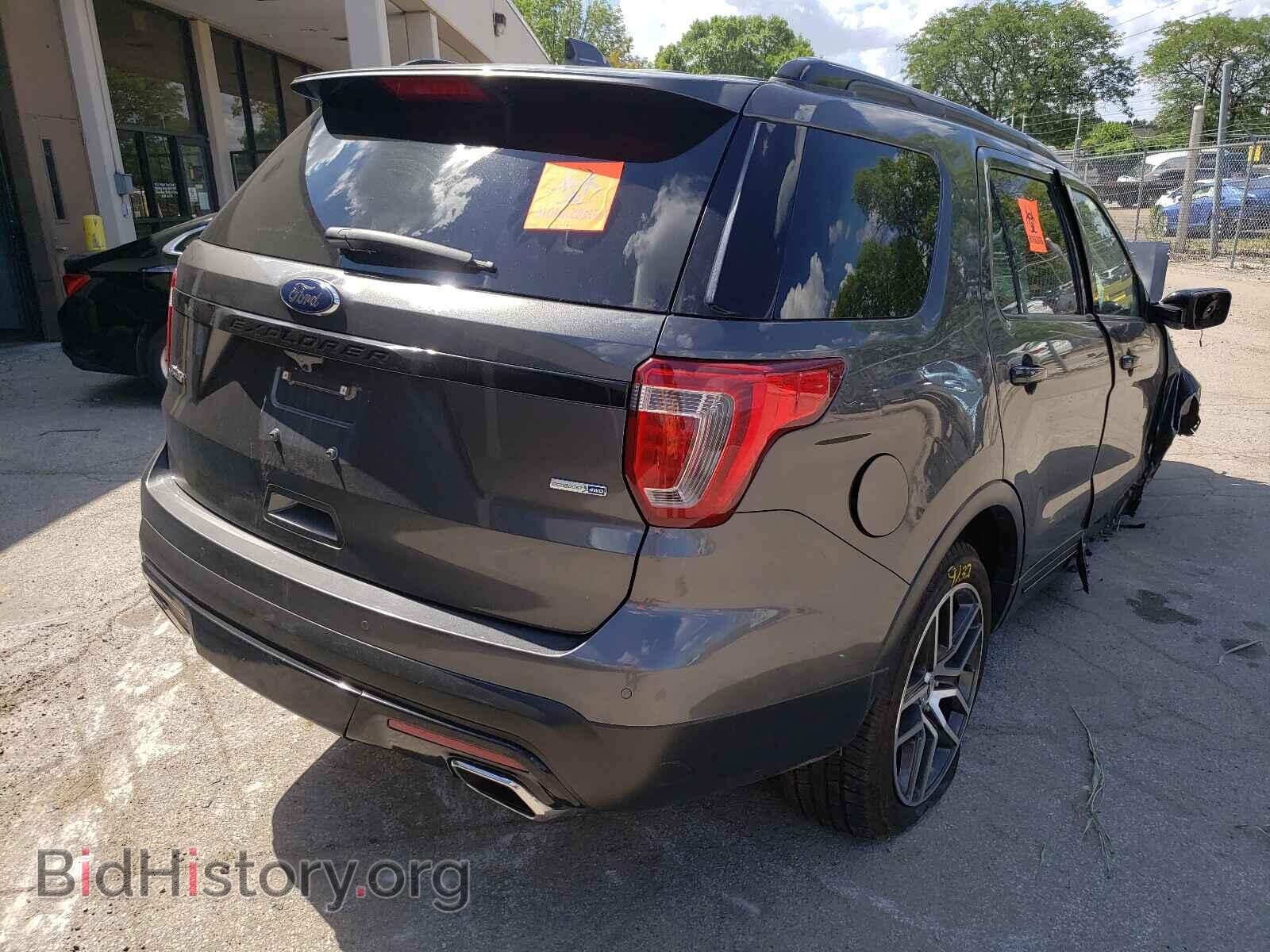 2016 FORD EXPLORER - VIN: 1FM5K8GT8GGD11039 - Фото 4