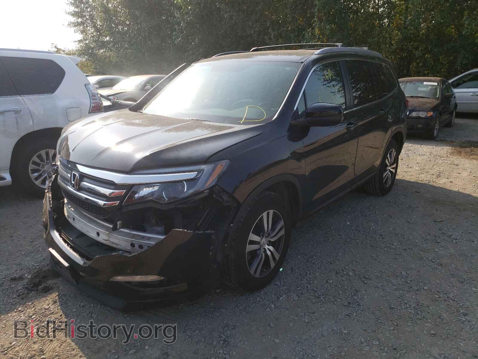 2016 HONDA PILOT - VIN: 5FNYF6H59GB067518 - Фото 2