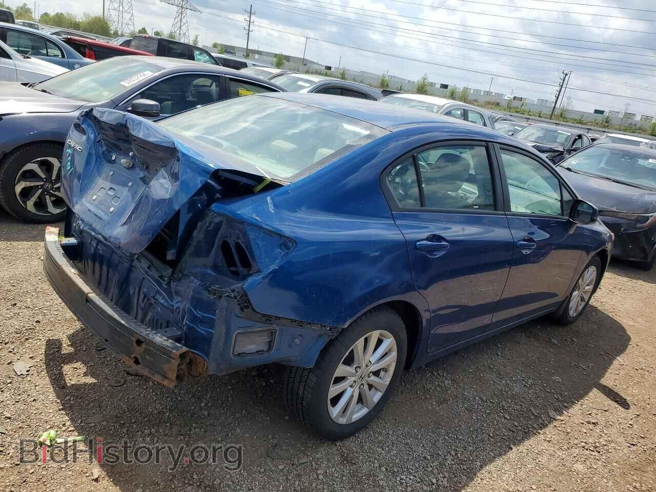 2012 HONDA CIVIC - VIN: 19XFB2F8XCE341561 - Фото 3